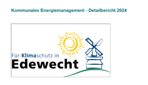 Energiebericht Gemeinde Edewecht 2022 - 2024 - Deckblatt